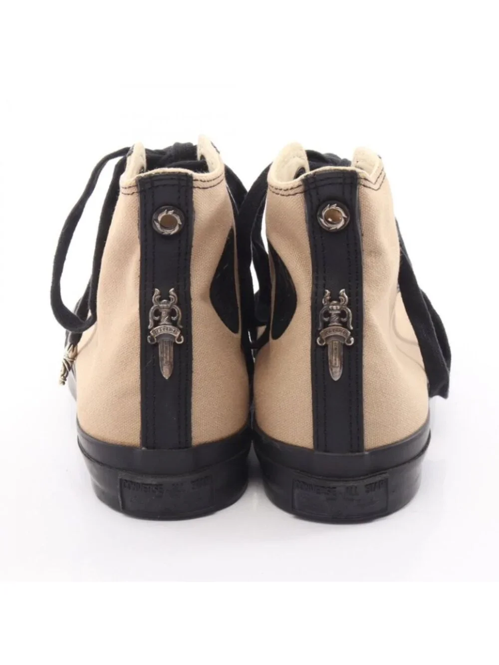 Chrome Hearts Sneakers Converse All Star Canvas Leather